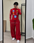 CAMISA MANGA LARGA FERRARI F1