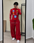 CAMISA MANGA LARGA FERRARI F1