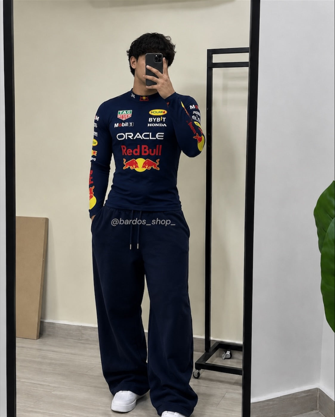 CAMISA MANGA LARGA RED BULL F1