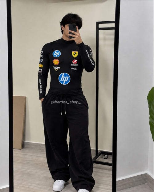 CAMISA MANGA LARGA FERRARI F1