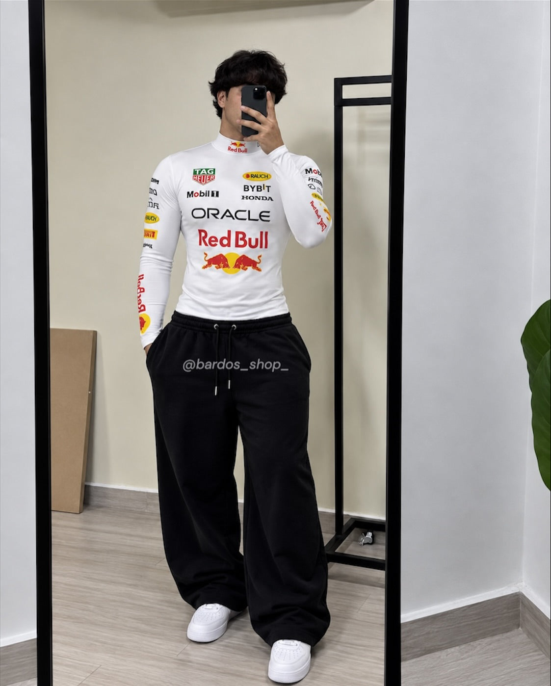CAMISA MANGA LARGA RED BULL F1